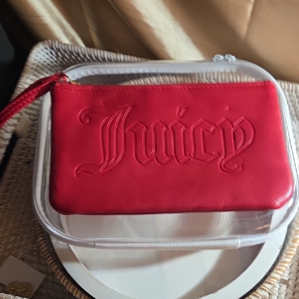 Juicy Couture Bold Red Wristlet